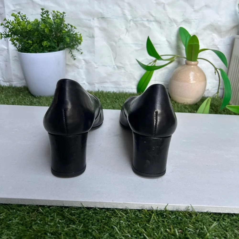 PAUL GREEN🔴black Leather pumps Size UK 5 US 7.5 gently used - Picture 10 of 16